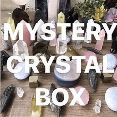 caja misteriosa de cristal - pequeña