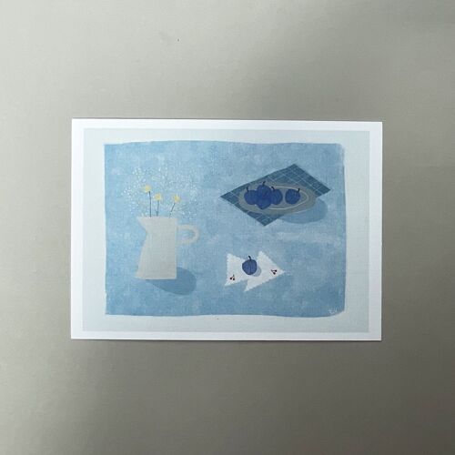 Spring Table - Greeting Card