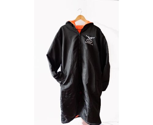 cold water coat black