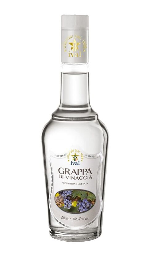 GRAPPA DI VINACCIA - 50 cl    -  40% Vol.