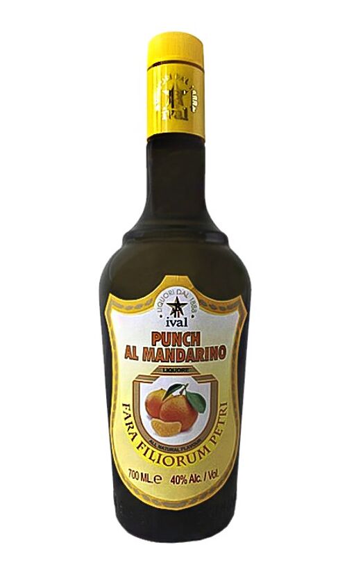 PUNCH WITH MANDARIN - 70 cl    -  40% Vol.