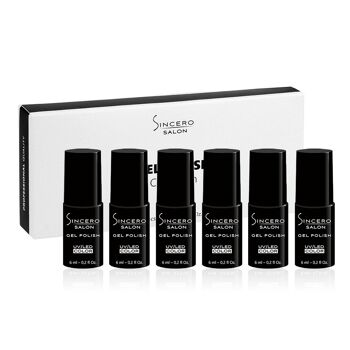 Coffret de vernis à ongles gel SINCERO SALON, Summer madness, 6 x 6ml 7