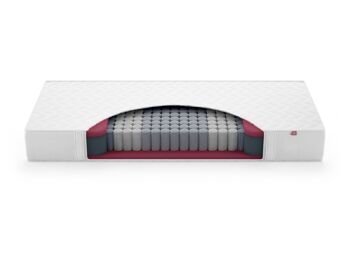 Matelas à ressorts ensachés Ortho 100x190 H1 1