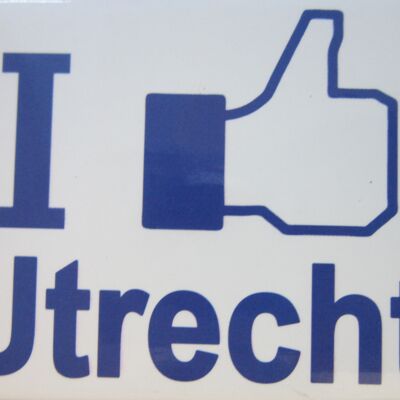 Magnete per frigorifero Mi piace Utrecht