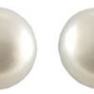 Ear studs pearl 4 mm