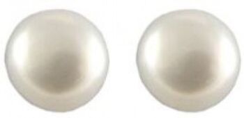 Clous d'oreilles perle 4 mm 1