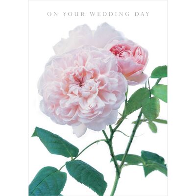 DA11 ON YOUR WEDDING DAY GREETING CARD