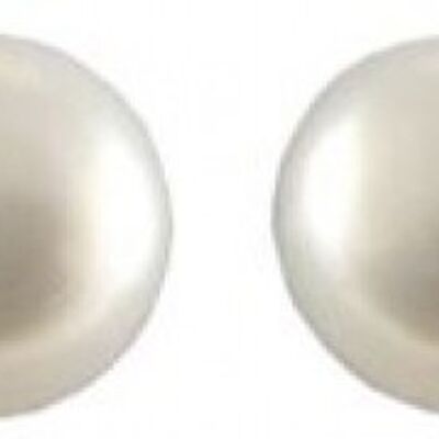 Ear studs pearl 6.5 mm