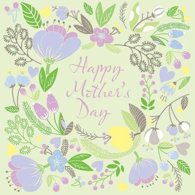 FA09 HAPPY MOTHER'S DAY GREETING CARD