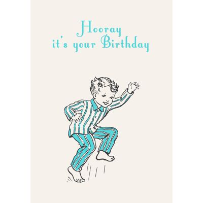 SP22 HOORAY IT'S YOUR BIRTHDAY GREETING CARD