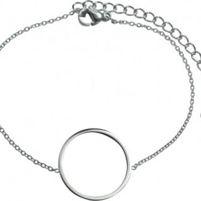 Bracelet circle open steel