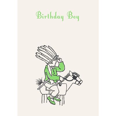 SP30 BIRTHDAY BOY GREETING CARD