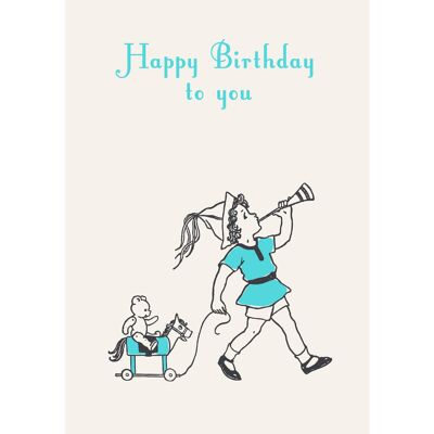 SP32 HAPPY BIRTHDAY TO YOU GREETING CARD