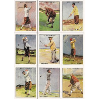 VC40 GOLF GREETING CARD