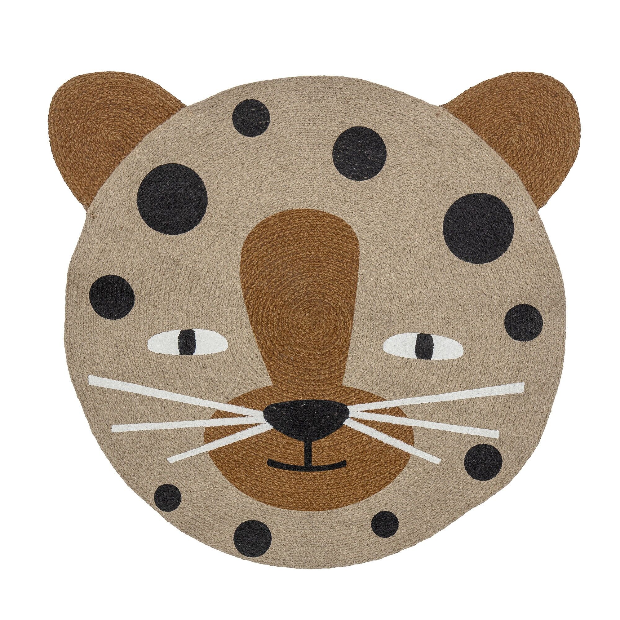 Naffie-Teppich, Braun, Jute