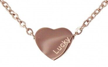 Ciondolo cuore fortunato