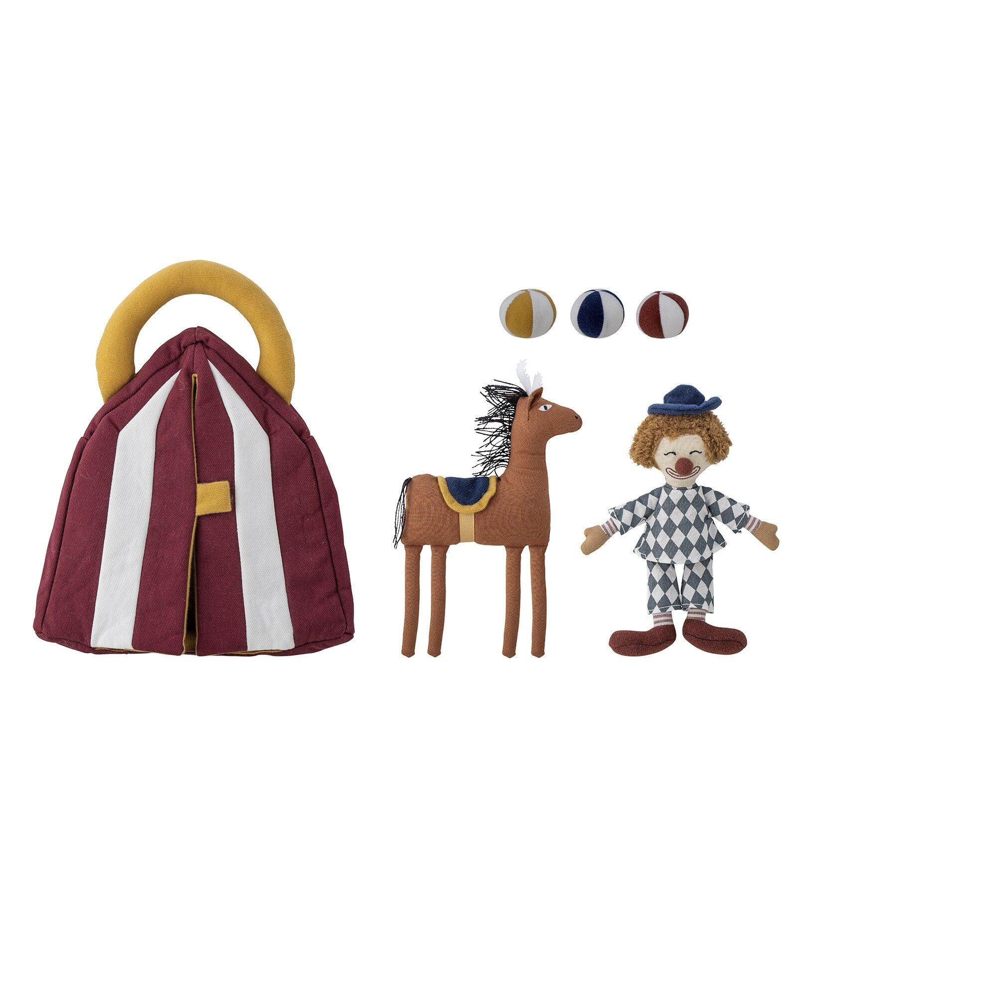 Peluche Theobald, Rosso, Cotone