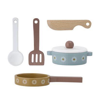 Set da gioco Bahoz, cucina, blu, MDF