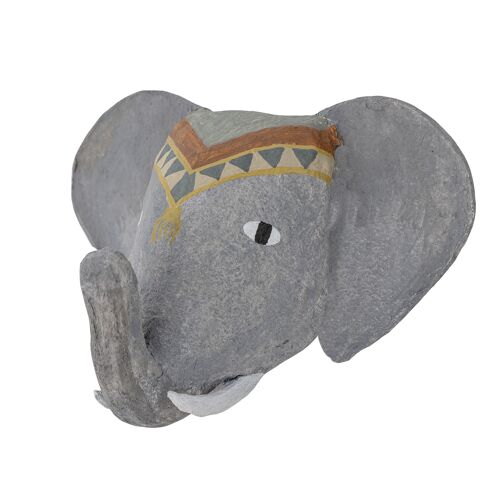 Elli Wall Decor, Grey, Paper Mache