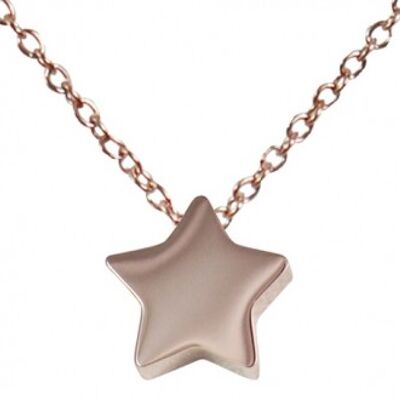 Star necklace rose