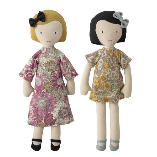 Molly &  Vida Doll, Rose, Cotton