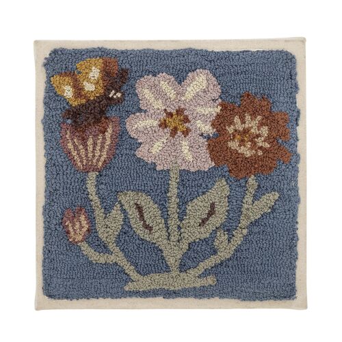 Sallie Wall Decor, Blue, Cotton