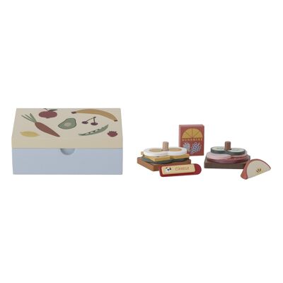 Thyra Play set, Lunch Box, Blu, FSC 100%®, MDF