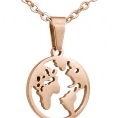 Chain world stainless steel rose