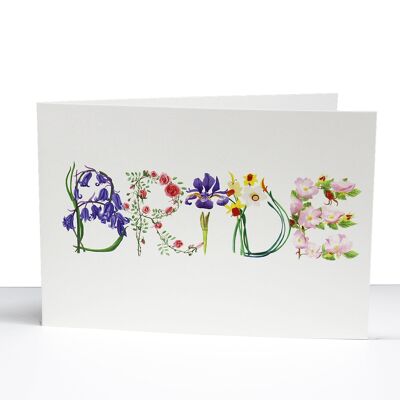 Bride Card