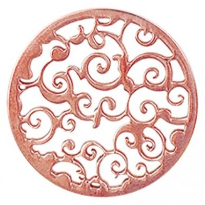 Coin disc tendrils rosé