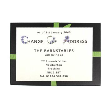 Carte de changement d'adresse - Boîte de 25 19,50 € 2