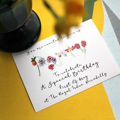 Invitation Cards - Box of 25 Small Invitations £27.50