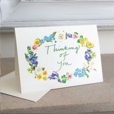 Thinking Of You Garland Card - One Card £2.50