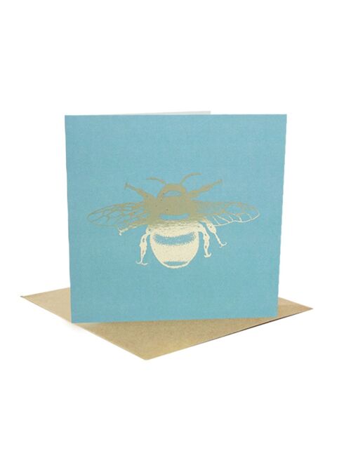 Gold Foiled Bee Cards