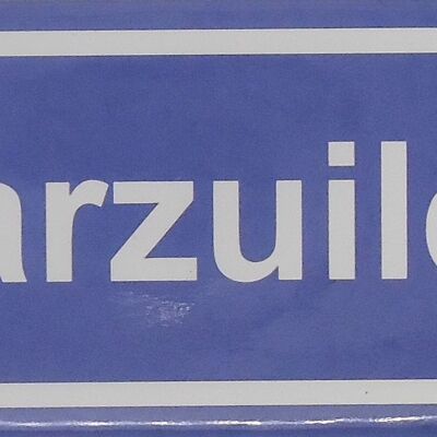 Imán de nevera Ciudad signo Haarzuilens