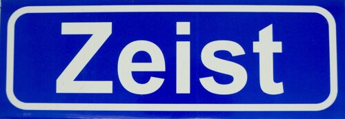 Fridge Magnet Town sign Zeist