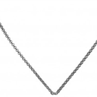 Erbskette steel 45cm