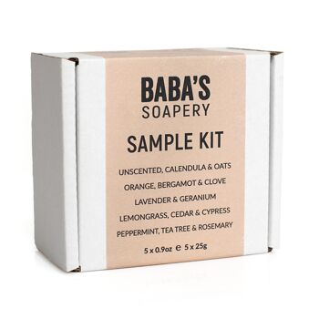 Kit d'échantillons de savon
