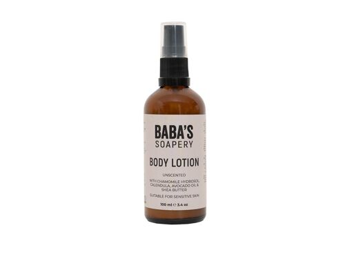 Body Lotion 100ml - unscented, for sensitive skin