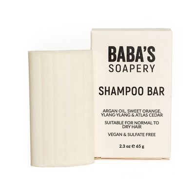 Shampoo Bar mit Arganöl - für normales bis trockenes Haar