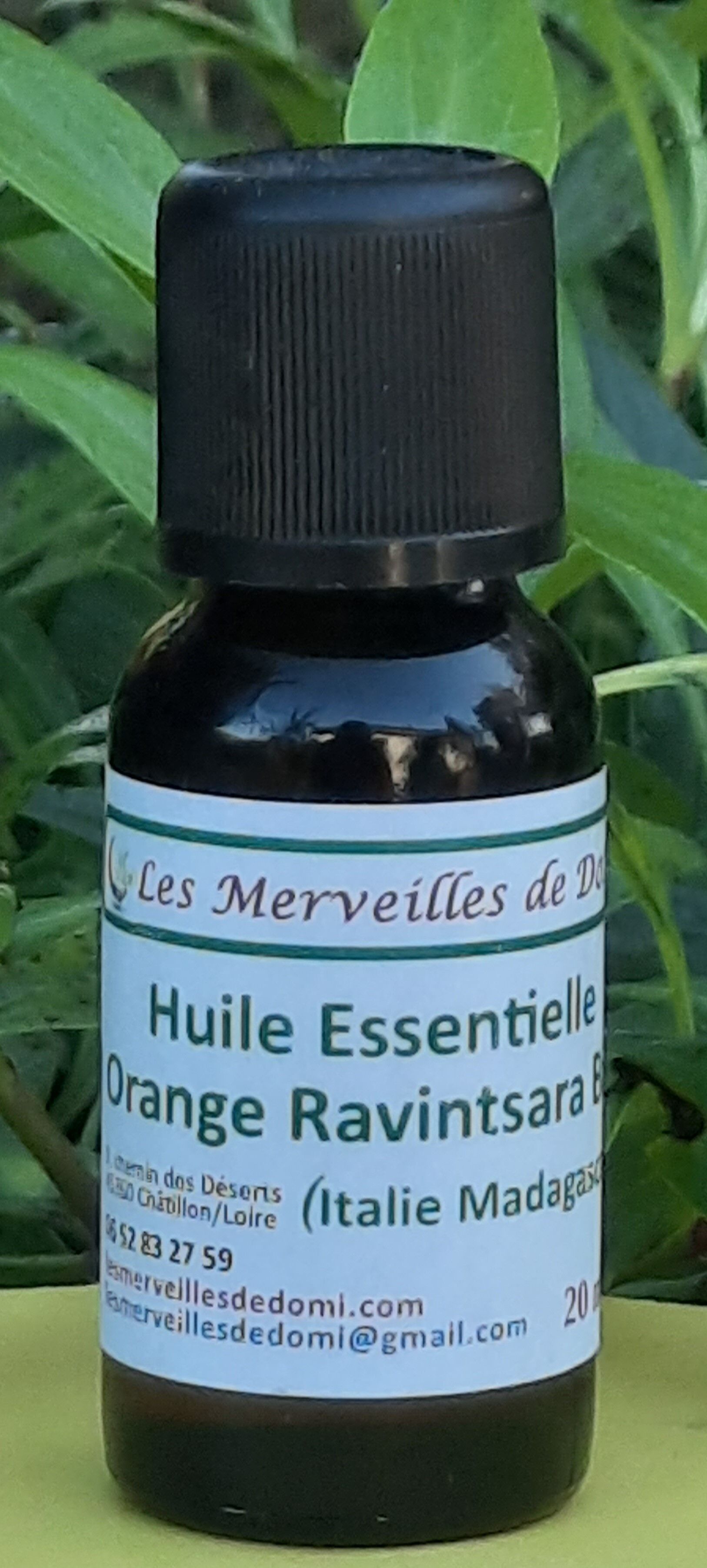 OLIO ESSENZIALE DI ARANCIA/RAVINTSARA BIO 20 ml