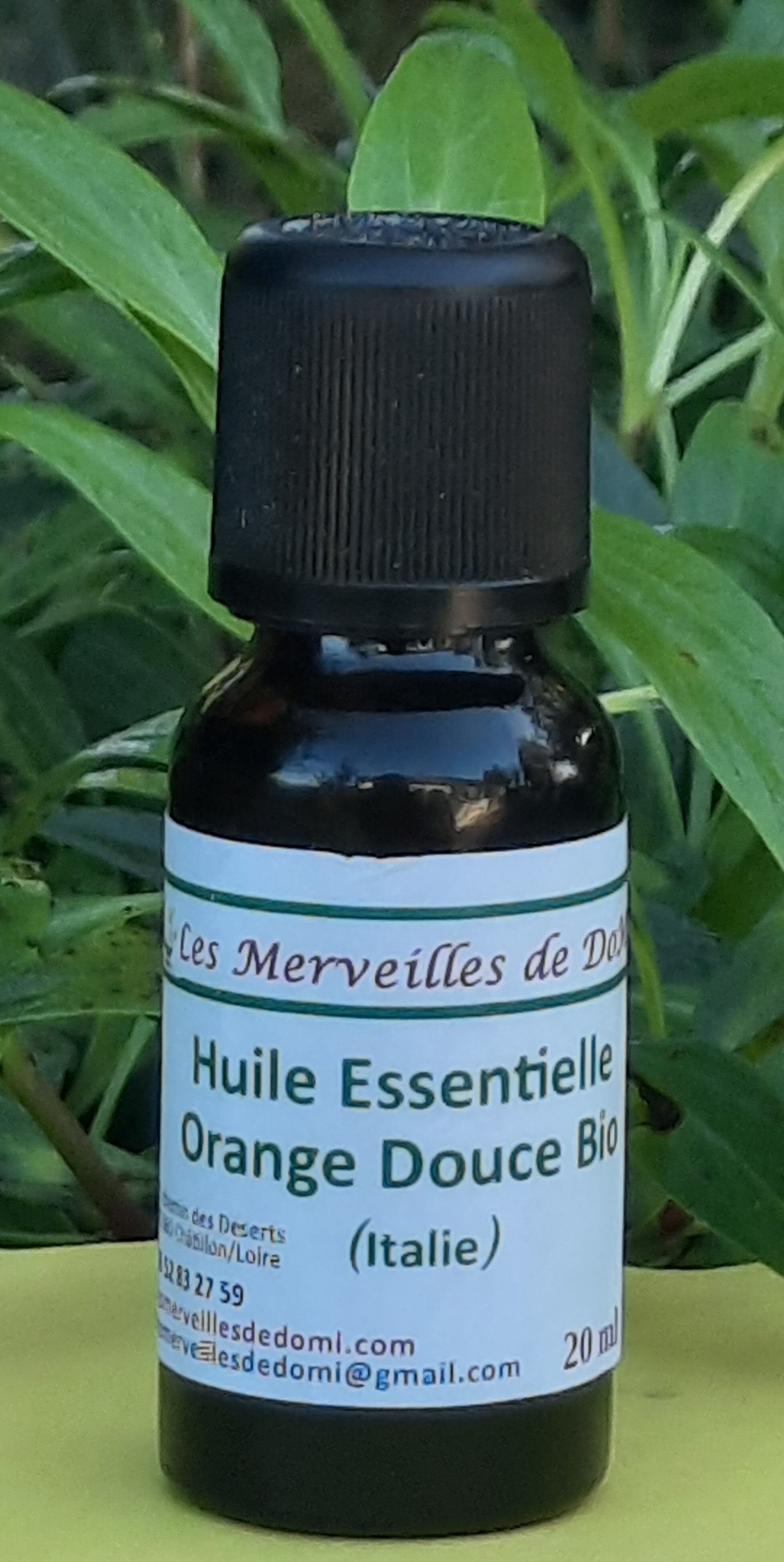 OLIO ESSENZIALE DI ARANCIA DOLCE BIOLOGICO 20 ml