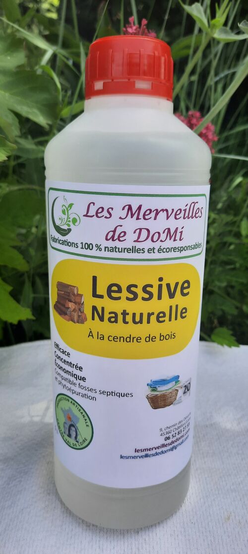 LESSIVE A LA CENDRE DE BOIS  NEUTRE