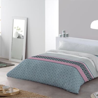 HOUSSE DE COUETTE J/2 P MILOS COULEUR BLEU105