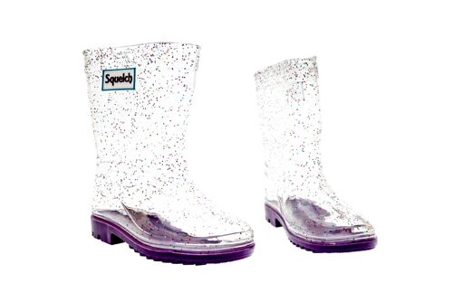 Squelch Sparkle Welly Boots