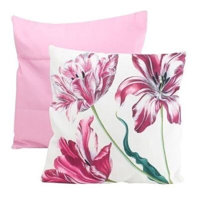 Cushion cover, 45x45 cm, Merian, Three tulips