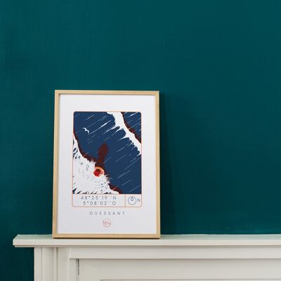 Poster A4 di Ushant