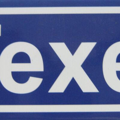 Imán de nevera Signo de ciudad Texel