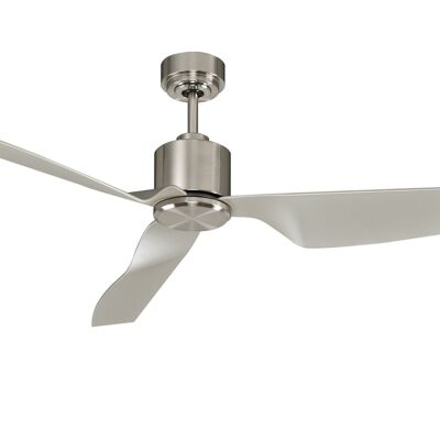 Lucci air - Airfusion Climate II ceiling fan with remote control, brushed chrome