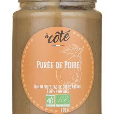 Pear puree without added sugar - 690g